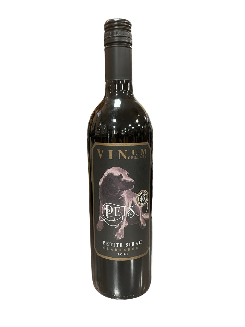 Vinum Cellars Pets Petite Sirah 2021 750ml