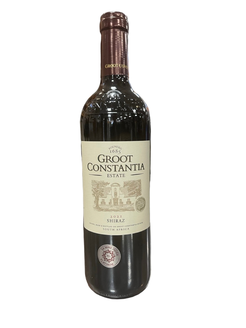Groot Constantia Estate Wine Shiraz 2021 750ml