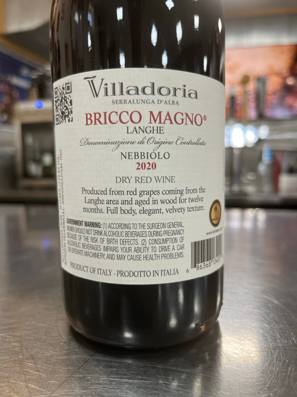 Villadoria Bricco Magno Langhe Nebbiolo 2020 750ml