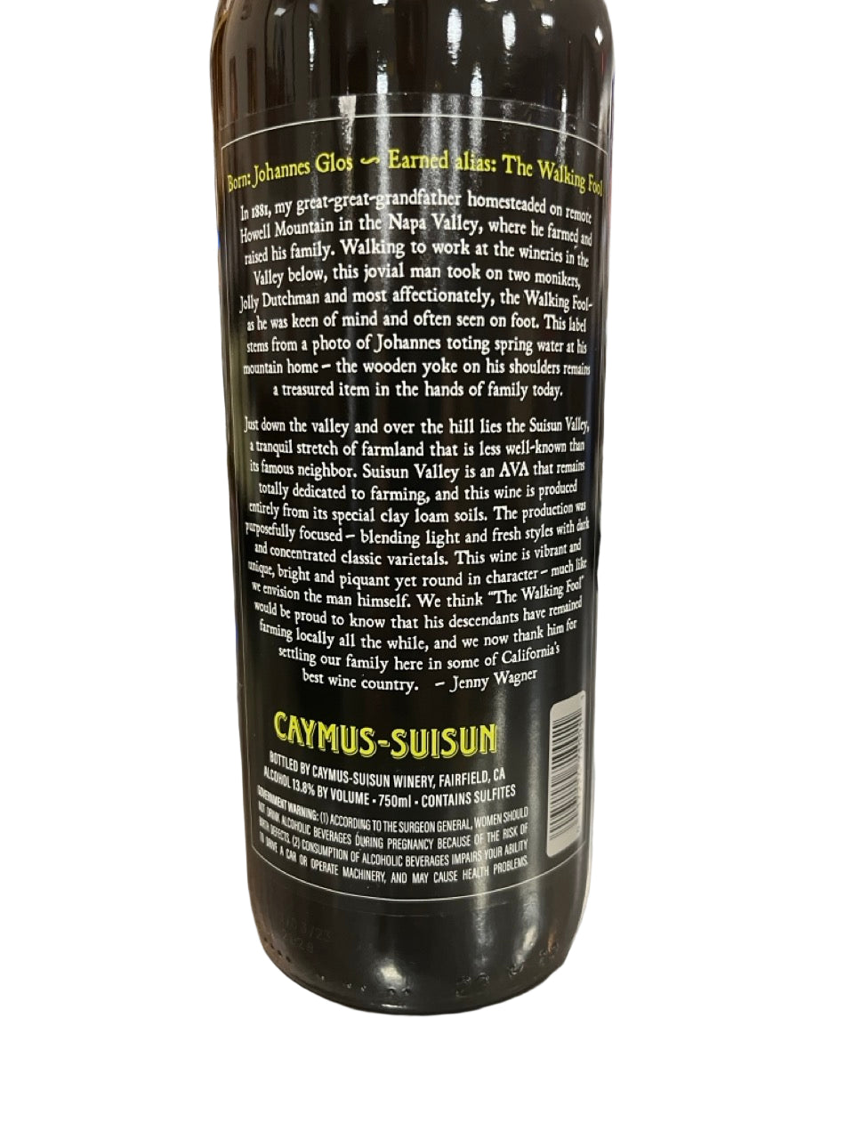 Caymus Suisun The Walking Fool Red Wine Blend 2022 750ml