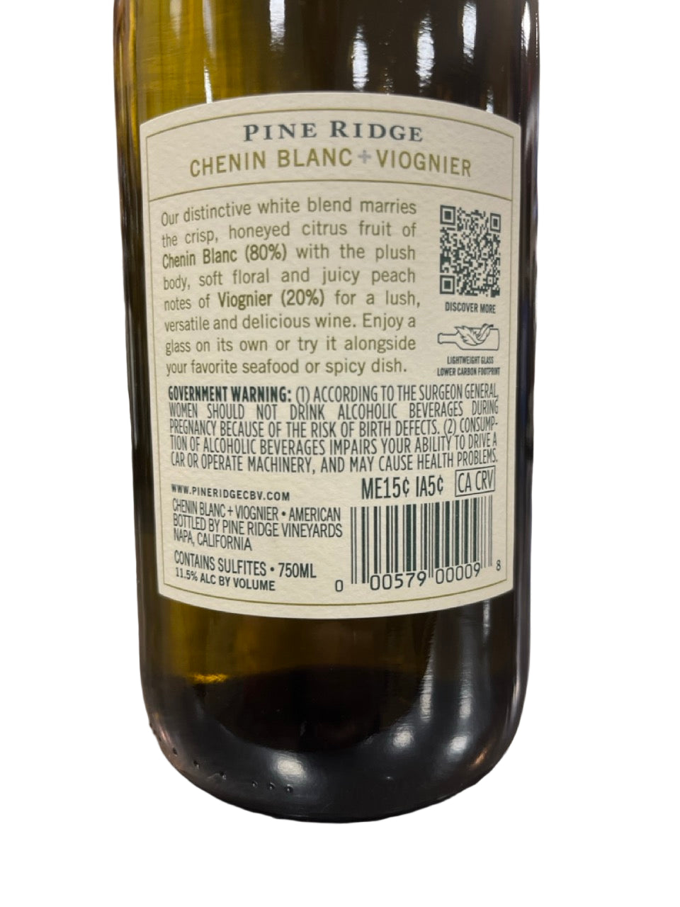 Pine Ridge Chenin Blanc & Viognier Blend 2024 750ml